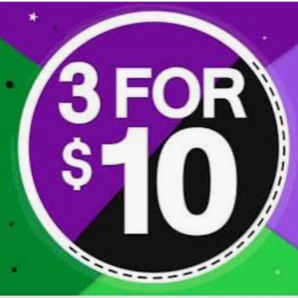!! BIG Sale!! ** 3 for $10 **